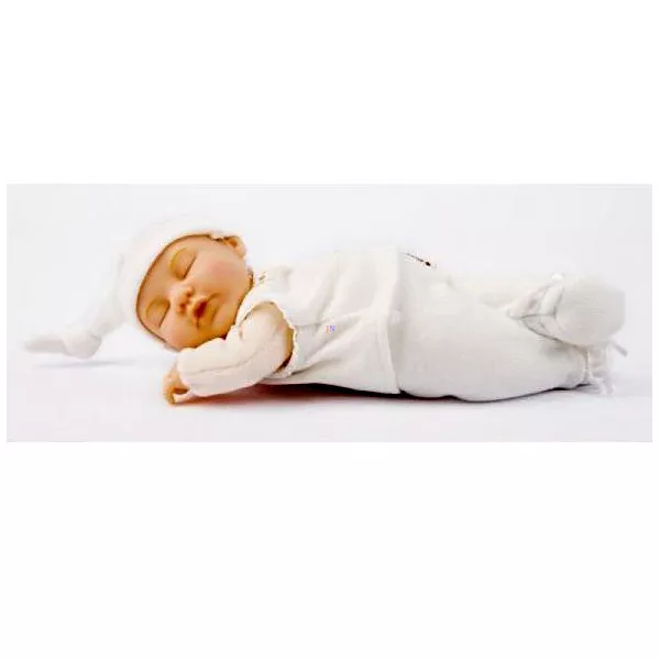 Anne Geddes fehér ruhás 23 cm-es baba