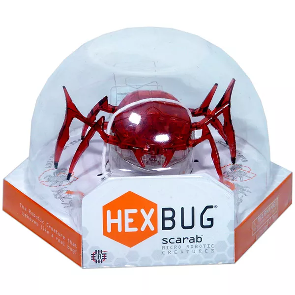 Hexbug - piros skarabeusz