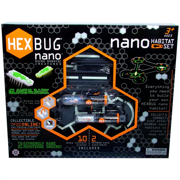 Hexbug - nano bogár sötétben világító kolónia
