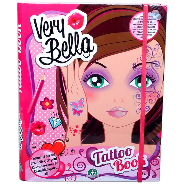 Very Bella: Testfestő és tetováló könyv