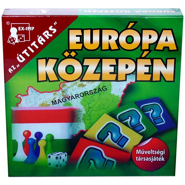 Európa közepén társasjáték