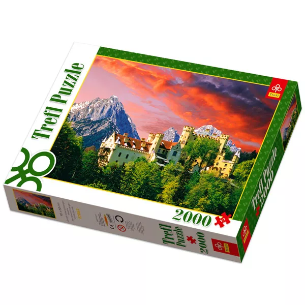 Hohenschwangau kastély, Németország 2000 db-os puzzle