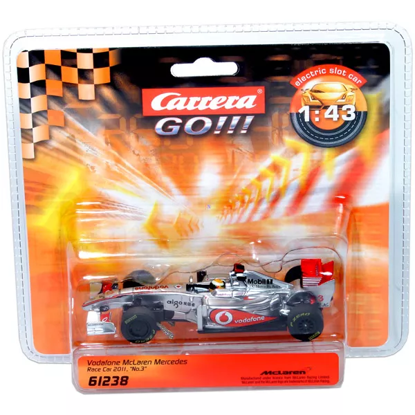 Carrera Go!!!: McLaren Mercedes - Lewis Hamilton versenyautó 1:43