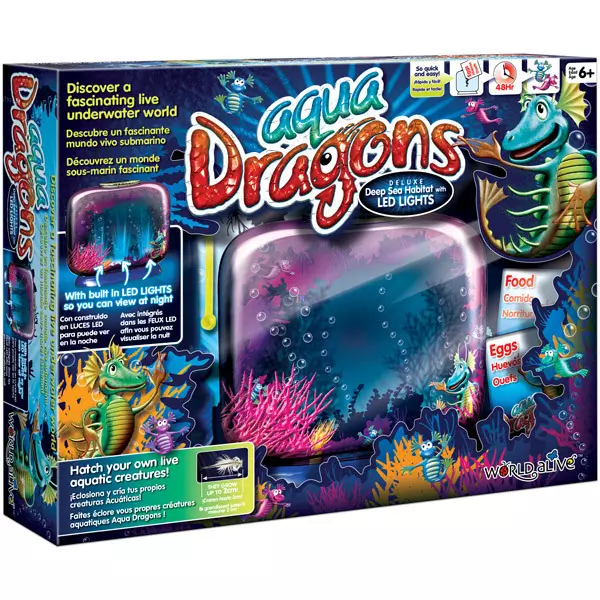 Aqua Dragons vízalatti élővilág - LED világítással