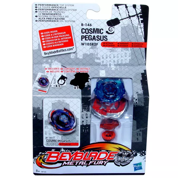 Beyblade: Metal Fury Cosmic Pegasus pörgettyű