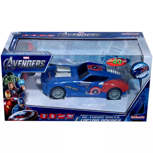 Bosszúállók: Captain America távirányítós autója 1:24