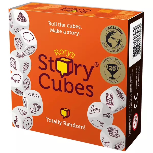 Story Cubes - joc de societate cu instrucţiuni în lb. maghiară