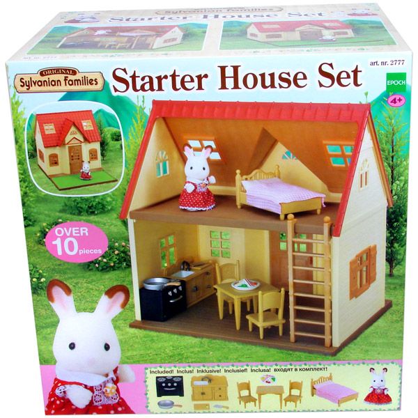 Sylvanian Families: Kezdő kertes ház 