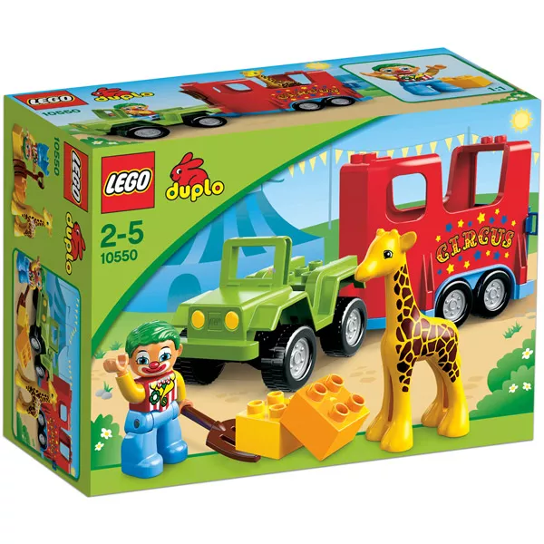 LEGO DUPLO: Cirkuszi szállító jármű 10550