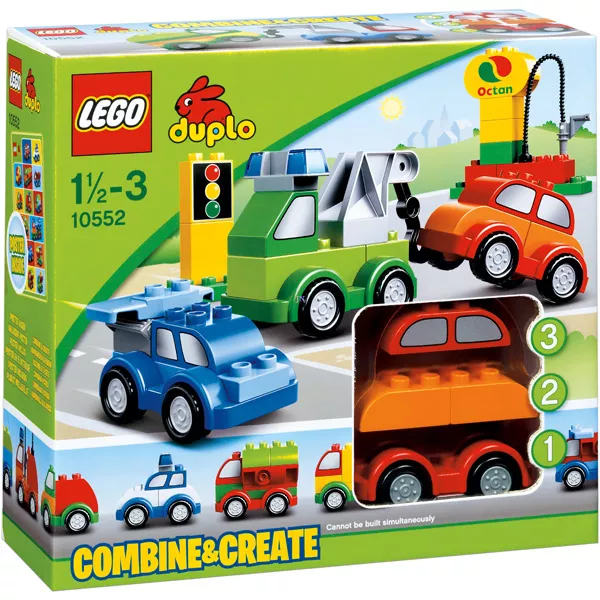 LEGO DUPLO: Kreatív autók 10552