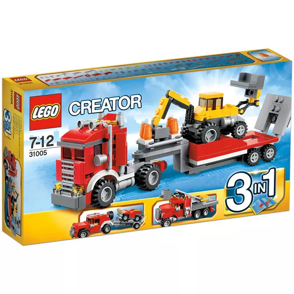 LEGO CREATOR: Építkezési járműszállító 31005