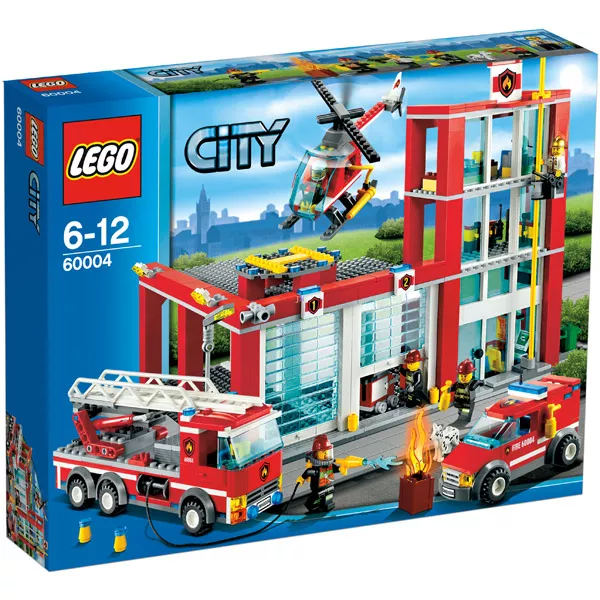 LEGO CITY: Tűzoltó állomás 60004