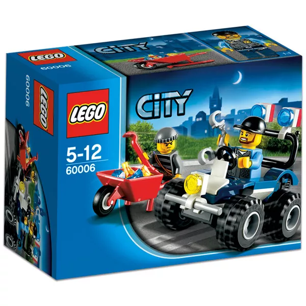 LEGO CITY: Rendőrségi quad 60006
