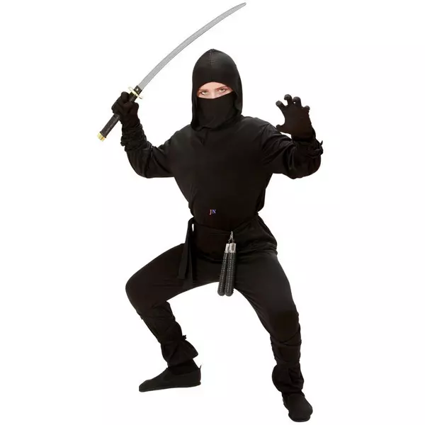 Ninja jelmez - 140 cm-es méret