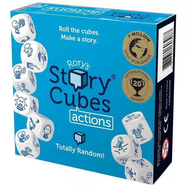 Story Cubes: Actions - joc de societate cu instrucţiuni în lb. maghiară