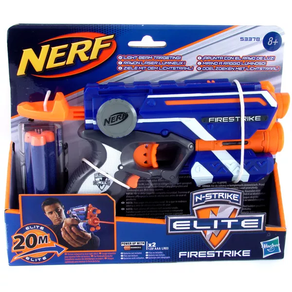NERF N-Strike Elite: Firestrike szivacslövő pisztoly
