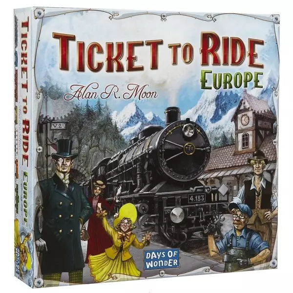 Ticket to Ride Europe - joc de societate feroviară, în lb. maghiară