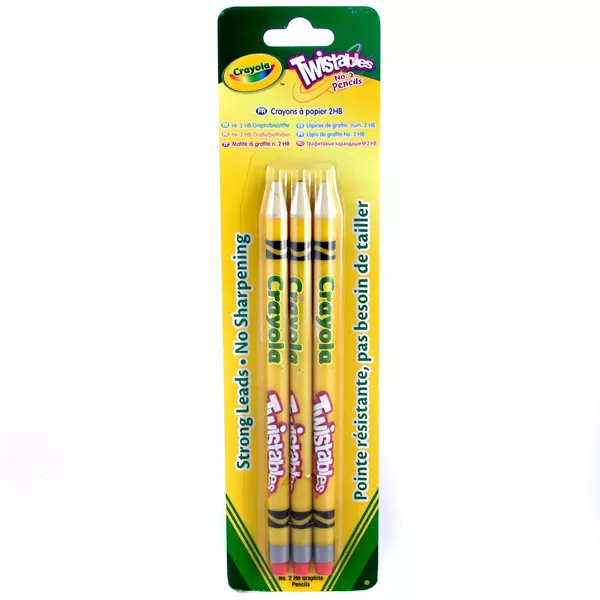 Crayola: Csavarható grafitceruzák - 3 db