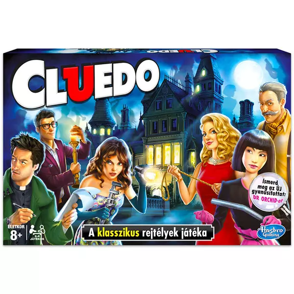 Cluedo - Jocul misterelor - joc de societate în lb. maghiară