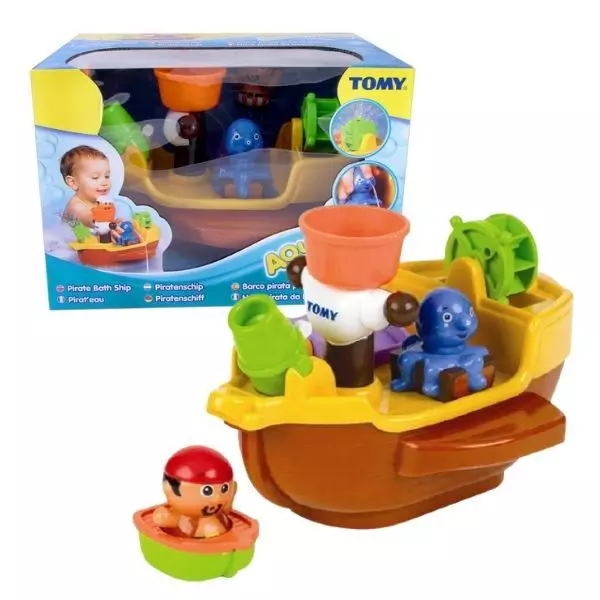 Tomy: Navă de pirat - jucărie de baie