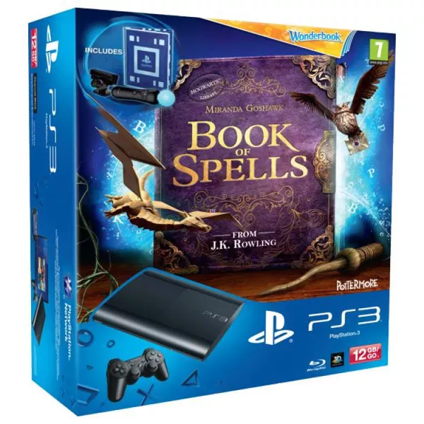 PlayStation 3 12 GB alapgép Book of Spells játékkal