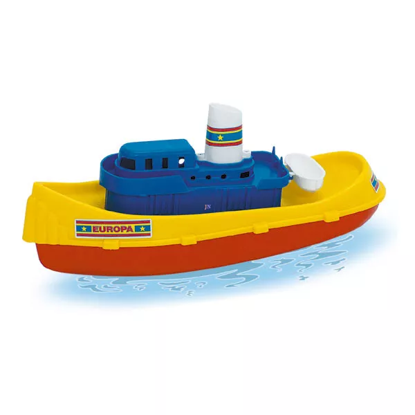 Europa kis műanyag játékhajó, 36 cm