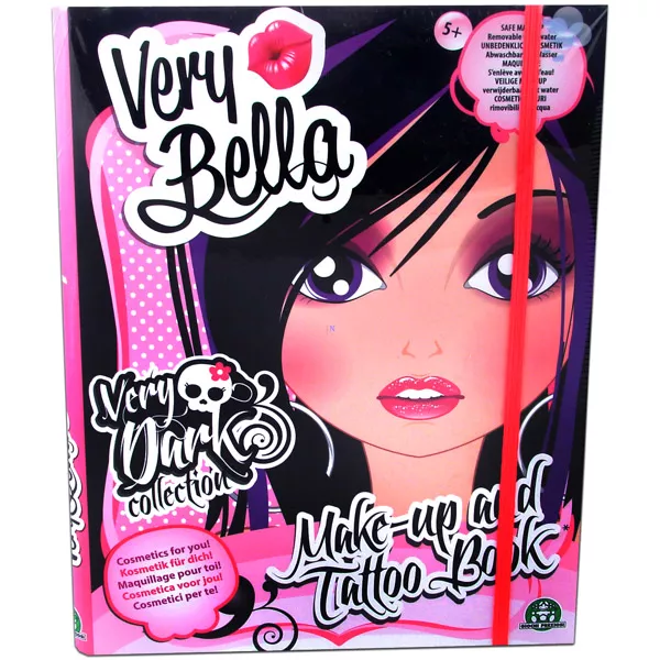 Very Bella - Very Dark: Testfestő és tetováló könyv