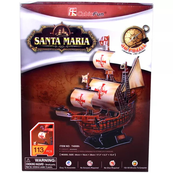 Santa Maria 113 db-os 3D puzzle