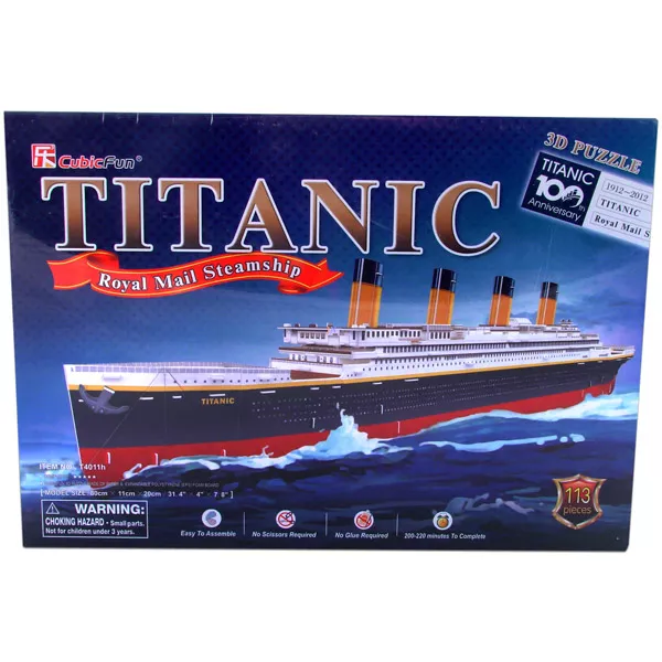 Titanic 113 db-os 3D puzzle