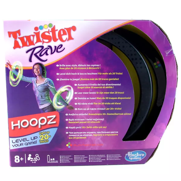 Twister Rave - Hoopz világító tánckarikák
