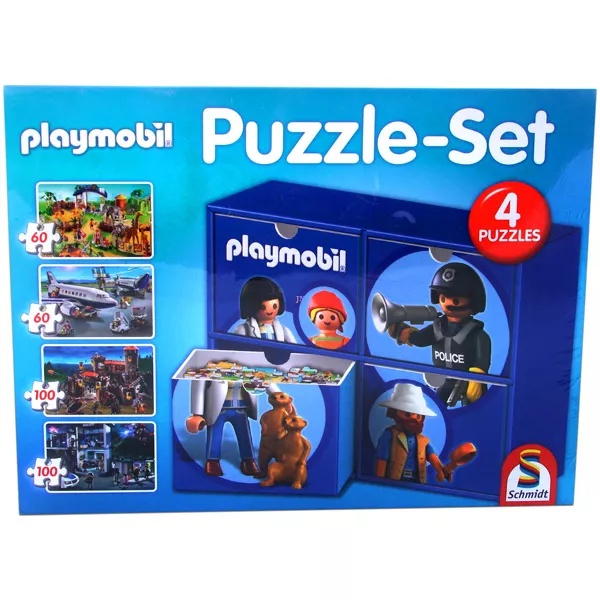 Playmobil - 4 az 1-ben puzzle készlet