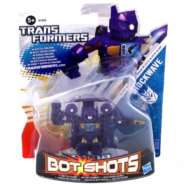 Transformers: Bot Shots mini átalakuló robotok - Shockwave 2