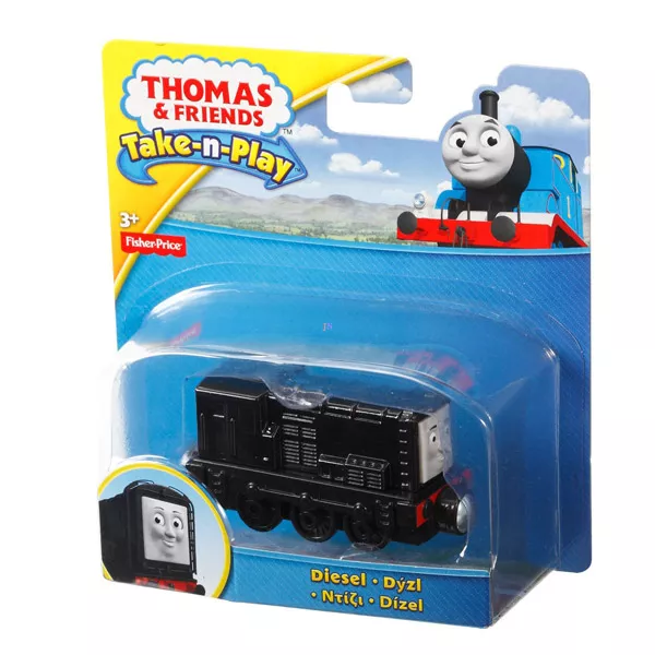 Thomas: Diesel a fondorlatos fekete mozdony (TA-TP)