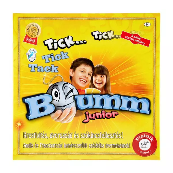 Tick Tack Bumm Junior joc de societate în lb. maghiară - ediţie nouă