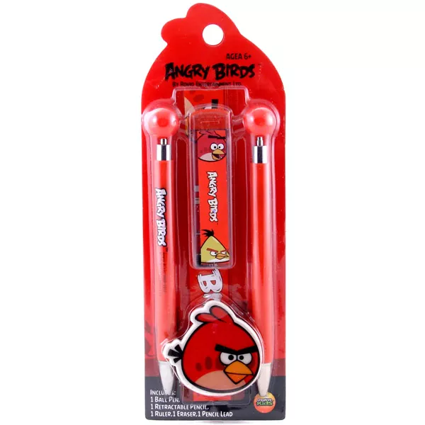 Angry Birds: piros madár írószer készlet