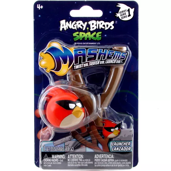 Angry Birds Space: Piros madár kis gumilabda csúzlival