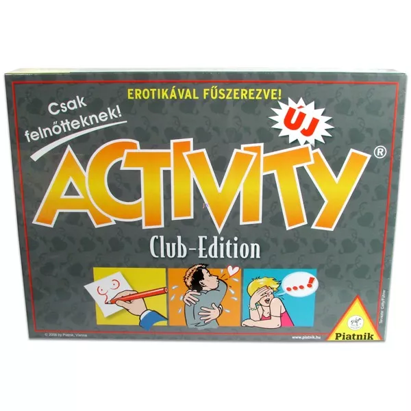 Activity Club Edition - Felnőtteknek - CSOMAGOLÁSSÉRÜLT
