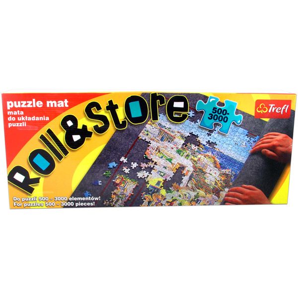 Trefl: Feltekerhető puzzle szőnyeg 500 3000 db JátékNet.hu Puzzle tároló szőnyeg 500 1000 darabos kirakóhoz