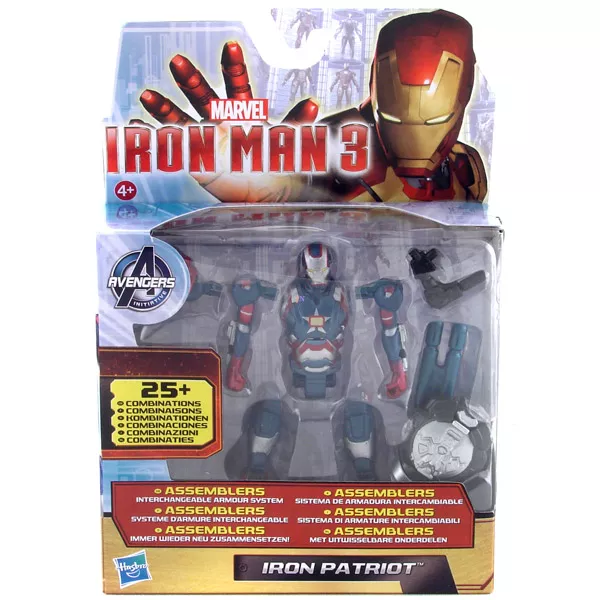 Iron Man 3: Iron Patriot Vasember összeszerelhető figura