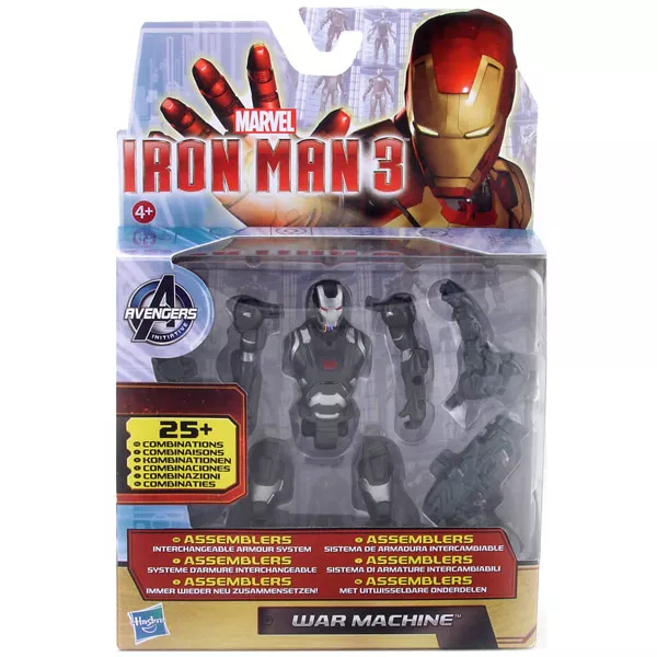 Iron Man 3: War Machine Vasember összeszerelhető figura
