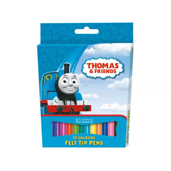 Thomas: színes filctollak - 12 db