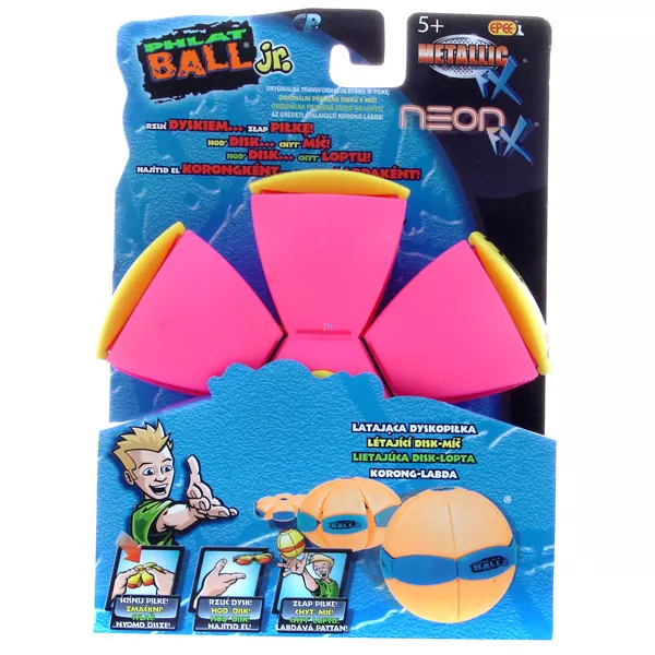Phlat Ball Jr. - Neon FX rózsaszín korong labda