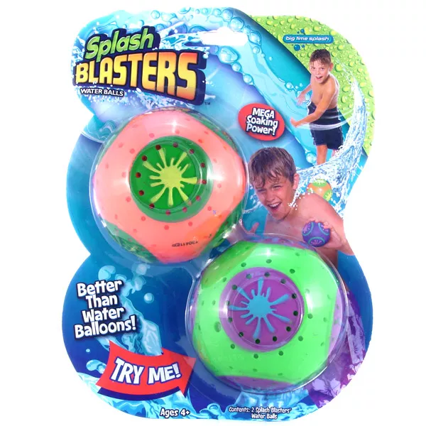 Splash Blasters vizes labdák - zöld-narancssárga
