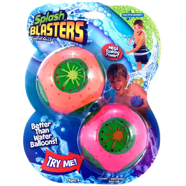 Splash Blasters vizes labdák - narancssárga-rózsaszín