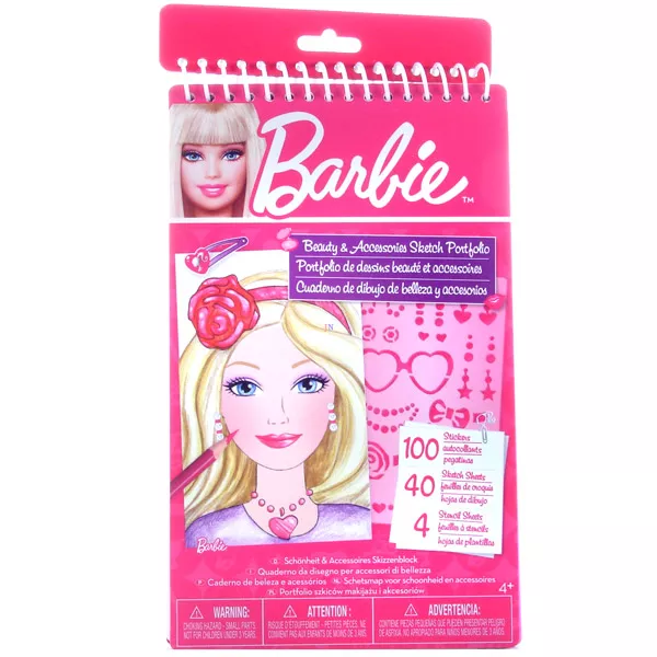 Barbie: Nakit mali modni oblikovalec skic.