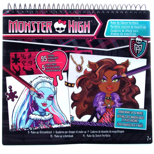 Monster High: Smink tervező készlet
