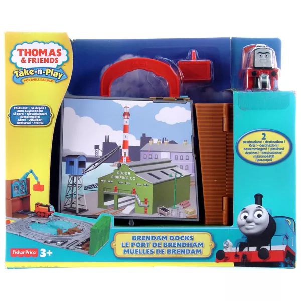 Thomas: Brendam kikötője Norman mozdonnyal (TA-TP)