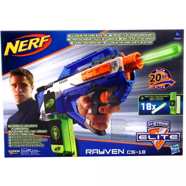 NERF N-Strike Elite - Rayven CS-18 elemes szivacslövő fegyver