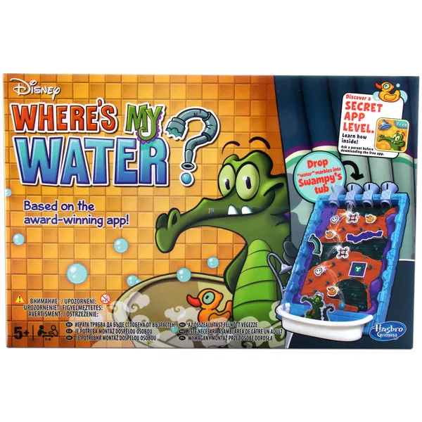 Where is my water - Hol a vizem társasjáték