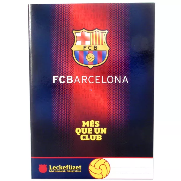 FC Barcelona: A5-ös leckefüzet